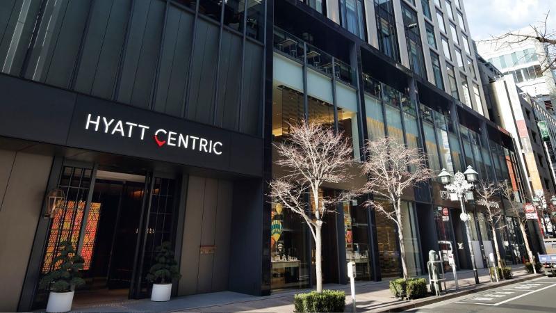 Hotel Hyatt Centric Ginza Tokio Exterior foto